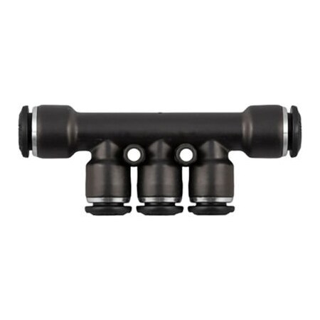 Alpha Technologies Aignep USA Manifold 6mm Tube x 1/4" BSPP 50900N-6-1/4